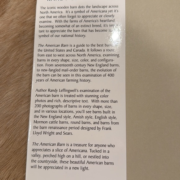The American Barn by Randy Leffingwell hardback book - Picture 4 of 10